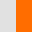 Silver | Fluorescent Orange